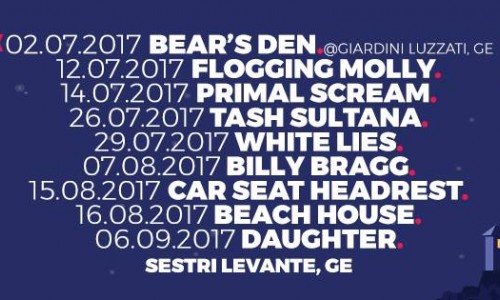 E' cominciato il Mojotic Festival di Sestri Levante!! Video dei Beach House, 